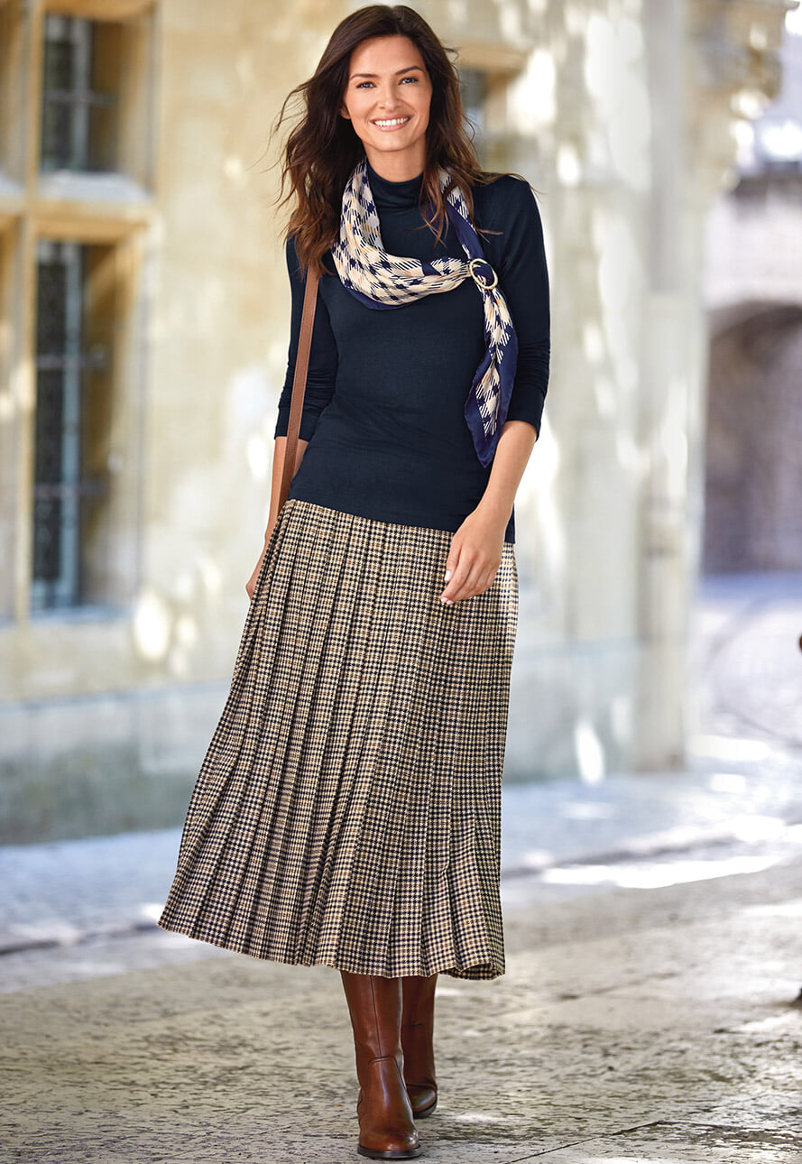 Allround knife pleat skirt Sale Cotswold Collections
