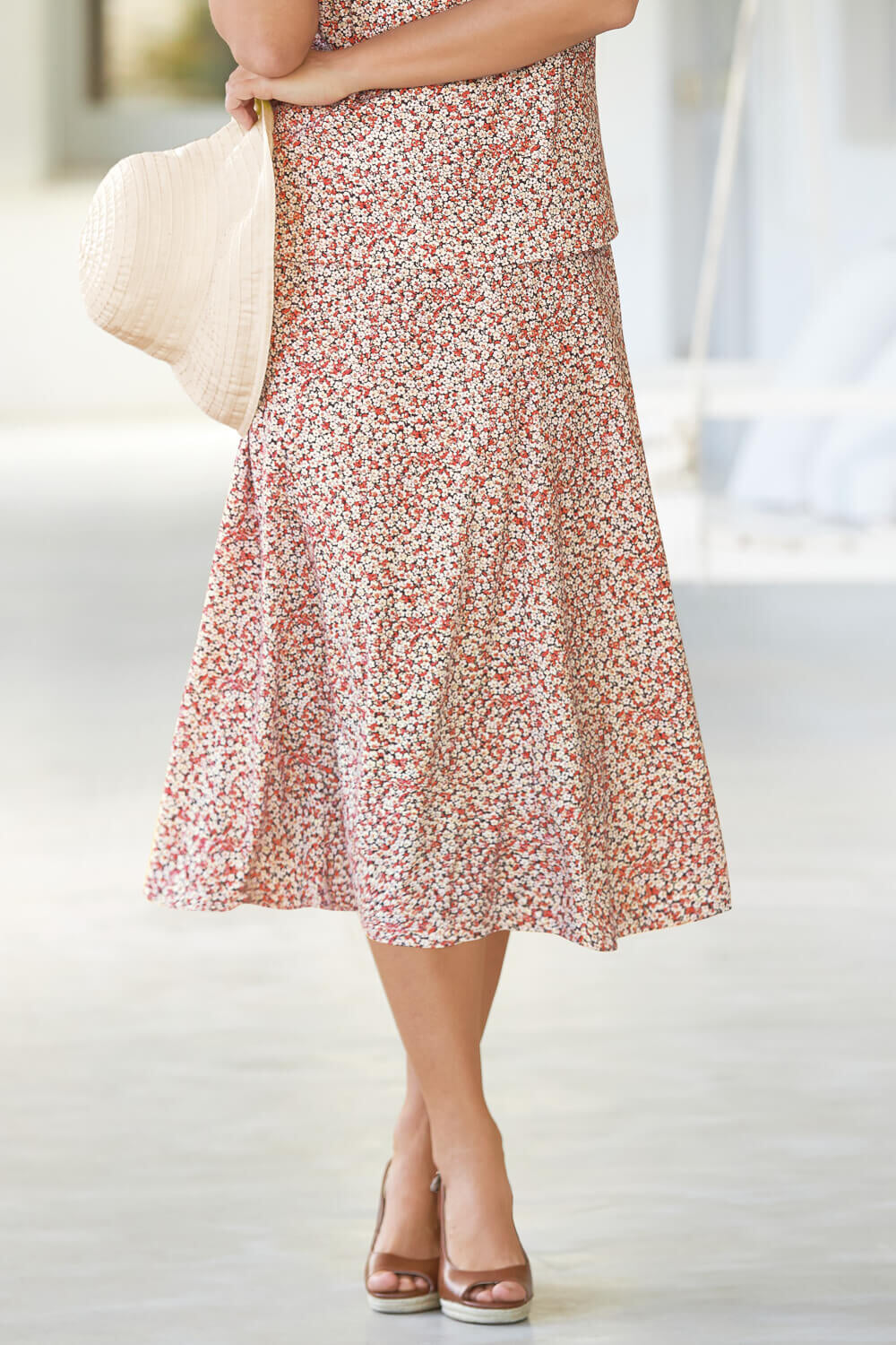 jersey daisy skirt