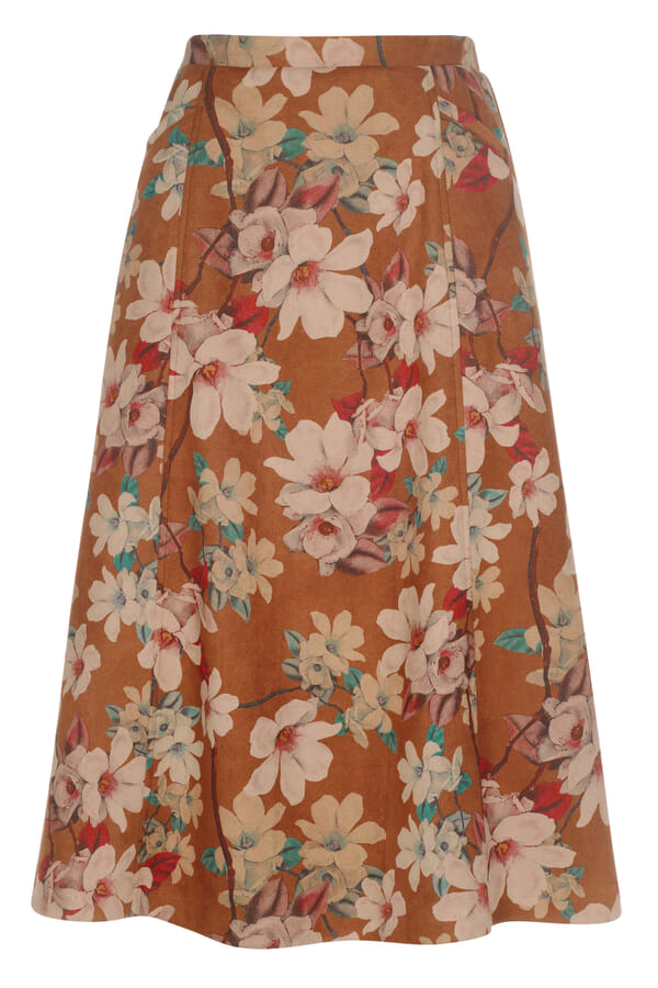 Download Mock suede floral skirt | View All | Cotswold Collections
