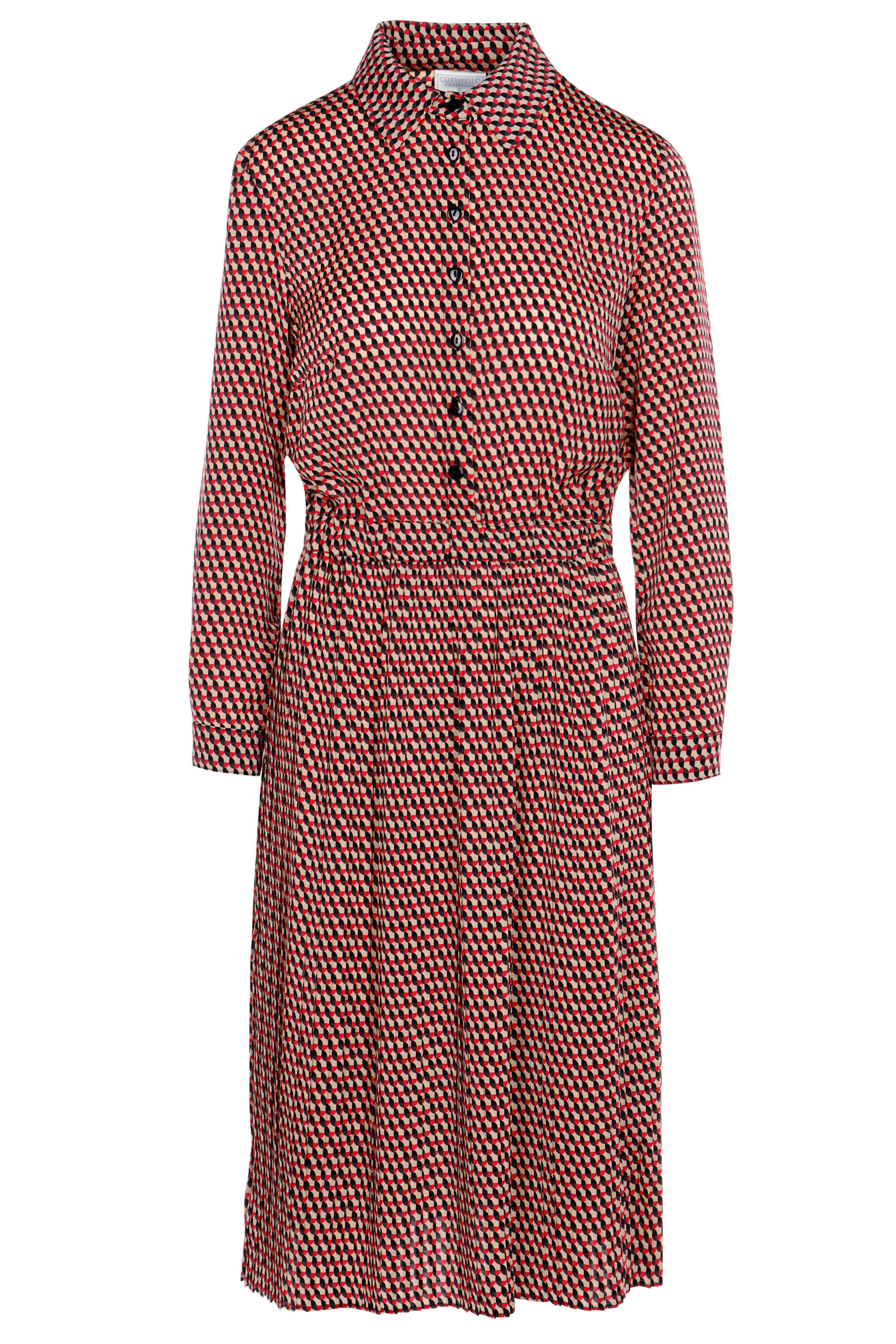 long sleeve shirtwaist dress