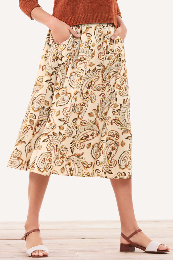 Italian printed skirt | View All | Cotswold Collections