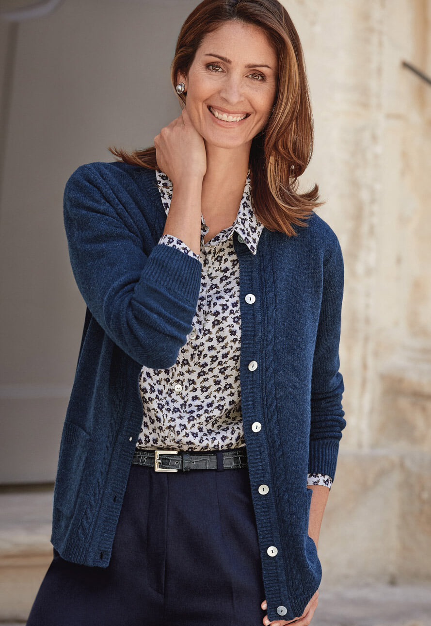 smart cardigan